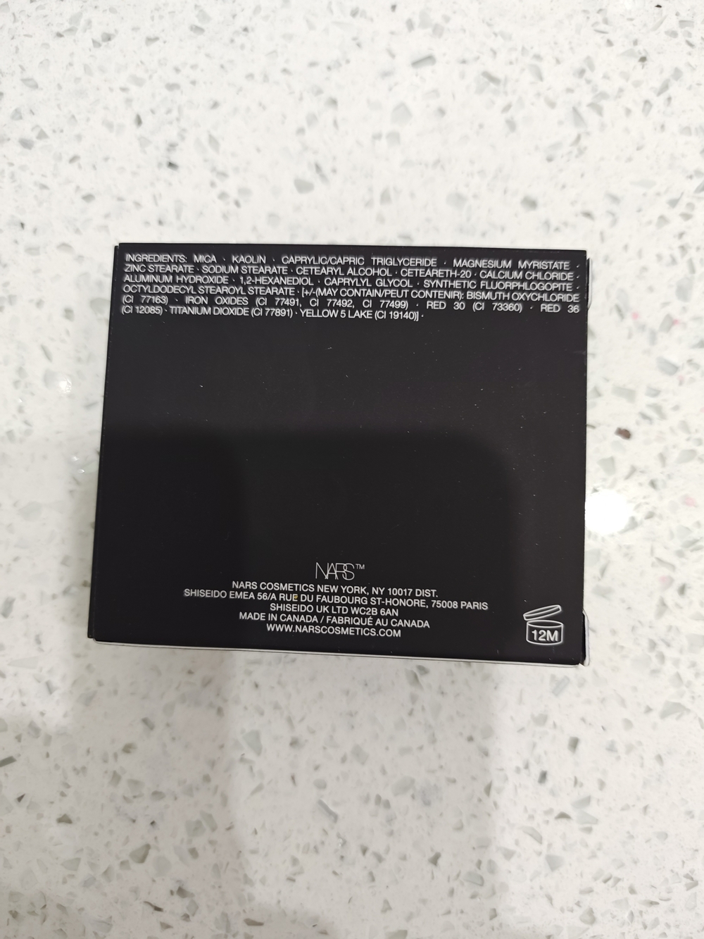 NARS Powder Blush Compact Refillable Packaging In Shade Forbidden - Picture 3 of 4
